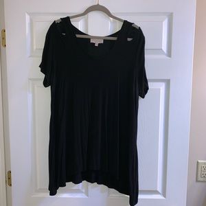 Cold shoulder blouse